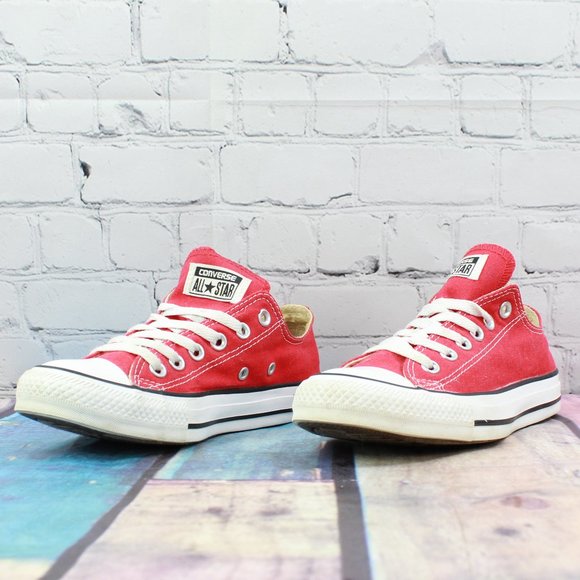 Converse Unisex Low Top Canvas Shoes Size M 5 L 7 - Picture 2 of 9